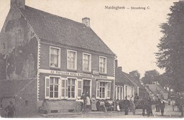 Maldegem, Maldeghem, Stroobrug, Café Au Pavillon Royal, G Vermeulen Veulensnijder (pk43562) - Maldegem