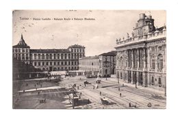 ITALIE . TORINO . PIAZZA CASTELLO . PALAZZO REALE E PALZZO MADAMA - Réf. N°7615 - - Palazzo Reale