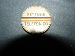RARISSIMO GETTONE Della  SOCIETA' TELEFONICA  S.I.P  SENZA LE SCRITTE IN ALTO ED IN BASSO - Firma's