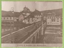 Chaves - REAL PHOTO - Ponte Romana E Bairro Da Madalena. Vila Real. - Vila Real