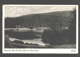 Daun - Gemünder Maar Bei Daun-Eifel Mit Schwimmbad - 1954 - Hans Hoffmann, Drogerie Daun - Daun