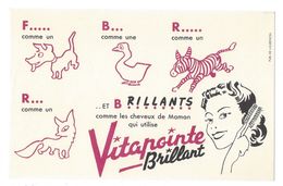 B30- Buvard Vitapointe Brillant Animaux Renard - Parfum & Cosmetica