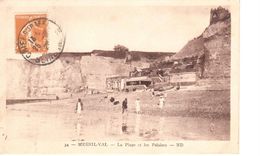 (76) Seine Maritime - CPA - Mesnil-Val - La Plage Et Les Falaises - Mesnil-Val