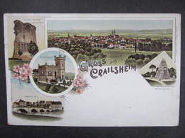 AK CRAILSHEIM Litho Ca.1900 ///  D*30518 - Crailsheim