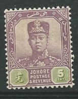 Johore    -  Yvert N° 65 *   -  Cw30726 - Johore