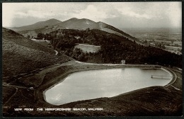 RB 1200 -  Early Real Photo Postcard - View From The Herefordshire Beacon Malvern Worcestershire - Sonstige & Ohne Zuordnung