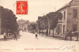 28-NOGENT-LE-ROI- BOULVARD DE LA GARE ET CHÂTEAU - Nogent Le Roi