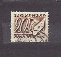 Slovakia Slowakei 1942 Gest ⊙ Mi 25 Sc J 25 Postage Due. Portomarken. SLOVENSKO. - Gebruikt