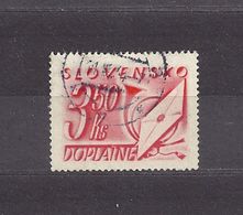 Slovakia Slowakei 1942 Gest ⊙ Mi 36 Sc J 36 Postage Due. Portomarken. SLOVENSKO. - Usati