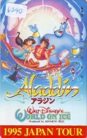 Télécarte Japon / 110-011 - DISNEY ON ICE - ALADDIN & LeTapis Magique (6240)  JAPAN TOUR 95 Phonecard Telefonkarte - Disney