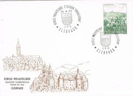 27695. Carta CLERVAUX (Luxembourg) 1970, Circulo Filatelico ESLECKER - Briefe U. Dokumente