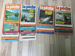 Lot 20 Numeros La Peche Et Les Poissons 1978-1979 - Jagen En Vissen