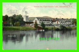 ADIRONDACKS, NY - SARANAC INN, UPPER SARANAC LAKE -  TRAVEL IN 1907 - THE VALENTINE & SONS PUB CO LTD - - Adirondack