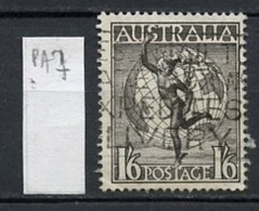 Australie - Australia Poste Aérienne 1949 Y&T N°PA7 - Michel N°185 (o) - 1/6 Allégorie - Gebruikt