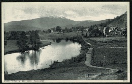 RB 1201 - Dainty Postcard - River Teith & Ben Ledi Callander Stirlingshire Scotland - Stirlingshire