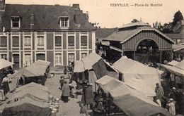 76 Yerville. Place Du Marché - Yerville