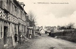 76 Yerville. Vue Prise Sur La Route De Pavilly - Yerville