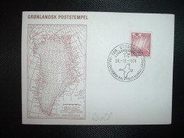 CARTE TP 5 OBL.24 12 1974 - Covers & Documents