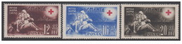 Romania - 1943 - Nuovo/new MNH - Croce Rossa - Mi N. 757/59 - Unused Stamps
