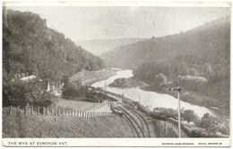 The Wye At Symonds Yat - Postmark 1908 - Burrow Royal Series - Herefordshire