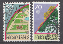 Pays-Bas 1986  Mi.nr: 1292-1293 Europa  Oblitérés / Used / Gestempeld - Gebruikt