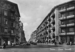 07293 "TORINO - C.SO VERCELLI - SACAT" ANIM. AUTO ANNI '50. CART. ORIG. NON SPED. - Panoramische Zichten, Meerdere Zichten