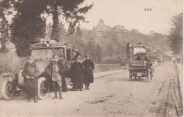 55 - DUN - MILITAIRES ALLEMANDS AVEC VEHICULE - Dun Sur Meuse