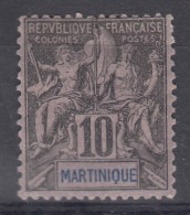 Martinique 1892 Yvert#35 Mint Hinged - Unused Stamps