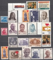 India 1976 Mint Never Hinged Stamps - Ongebruikt
