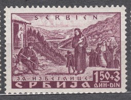 Germany Occupation Of Serbia - Serbien 1941 Mi#48 Mint Never Hinged - Occupation 1938-45