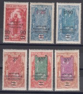 French Congo 1926 Yvert#100-105 Mint Hinged - Unused Stamps