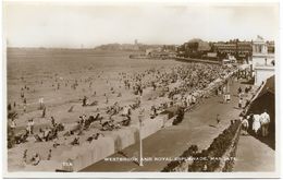 Westbrook And Royal Esplanade Margate Real Photo - Excel - Margate