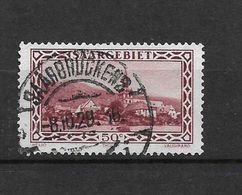 LOTE 2149   ///  SARRE   YVERT Nº: 113 CON FECHADOR DE SAARBRUCKEN - Used Stamps