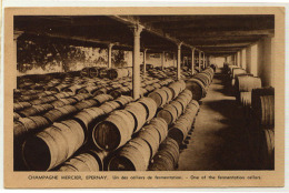 Champagne Mercier, Epernay - Un Des Celliers De Fermentation - Ed. A. Breger - Wijnbouw
