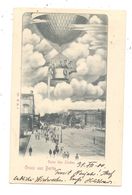 1000 BERLIN, Unter Den Linden, Ballonfahrer / Photograph, 1900/1901 - Mitte