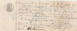 Billet à Ordre Manuscrit 4/4/1879  - Chateau Lamothe St SULPICE Gironde - J D' Astre -  Delaage Libourne - Cachet Fiscal - 1800 – 1899