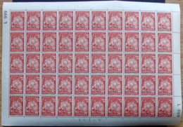 Denmark 1967 Cz. Slania The Salvation Army MiNr.465 MNH (**) Unfolded Sheet   ( Lot Mappe) - Blocks & Sheetlets