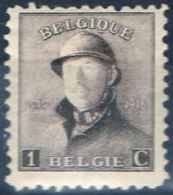 PIA - BEL - 1919-20 - Re Alberto I° Con L'elmetto - Serie Detta "Roi Casqué" - (Yv 165) - 1919-1920 Trench Helmet