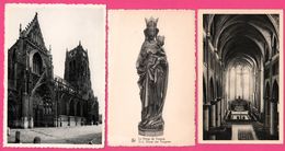 3 Cp - Tongres - Tongeren - Basilique N.D. - La Vierge - Binnenzicht Basiliek Van O. L. Vrouw - THILL - NELS - Tongeren