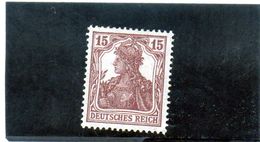 B - 1916 Germania - Impero - Allegoria (linguellato) - Unused Stamps