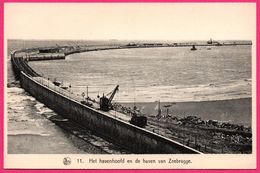 Het Havenhoofd En De Haven Van Zeebrugge - Grue De Halage - De Belgische Landschappen - THILL - NELS - Zeebrugge