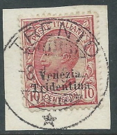 1918 TRENTINO ALTO ADIGE USATO VENEZIA TRIDENTINA 10 CENT - I35-8 - Trento