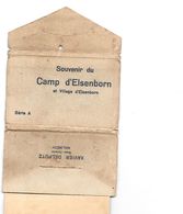 Camp D'Esenborn, Boekje Met 10 Aanzichten Van Het Kamp En De Stad, In Originele Staat. - Bütgenbach