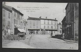 SAINT GERMAIN LEMBRON - La Place Du Poids De Ville - Saint Germain Lembron