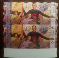 O) 2017 ARGENTINA, ANNIVERSARY CONGREGACION HERMANOS MARISTAS - MURAL MARIST FAMILY BY GREGORIO DOMINGUEZ, FRENCH PRIEST - Unused Stamps