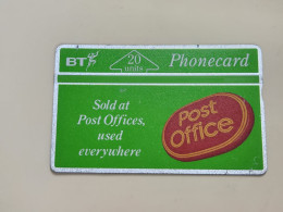 United Kingdom-(BTA025)-POST OFFICE-(20units)-(50)-(110F92506)-price Cataloge1.00£-used+1card Prepiad Free - BT Werbezwecke