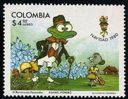 COLOMBIE CHAMPIGNONS, CHAMPIGNON, MUSHROOM, Setas, Yvert N° PA 658. MNH, Neuf Sans Charniere - Paddestoelen