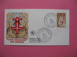 FDC   Côte Française Des Somalis     1963     N°  315 - Cartas & Documentos