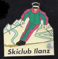 SKI ALPIN - SKICLUB ILANZ - SKIEUR - MONTAGNE - MOUNTAIN - SUISSE - SWISS - SCHWEIZ -      (ROSE) - Wintersport