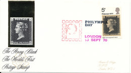 Great Britain Cover Philympia Day London 18-9-1970 - Lettres & Documents
